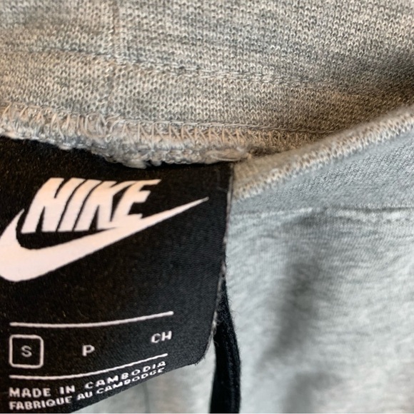 Nike Air Rose Gold Logo Heather  Grey Jogger Sportswear Pants Ladies' sz S - Picture 7 of 9